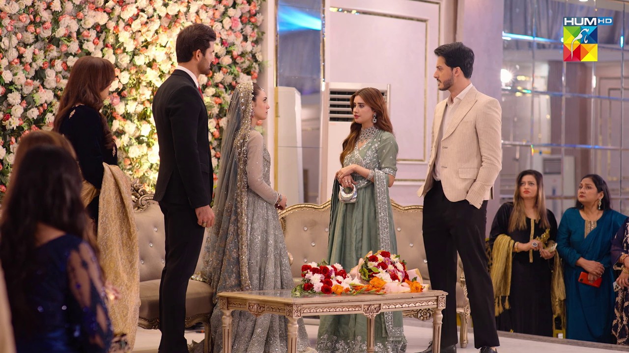 Aniza Agg Laganay Mirha Ke Walimay Per Pounch Gayi...! Aye Dil Aazma Nahin - HUM TV