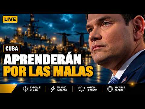 Por Primera Vez Rubio Admite a qué Apuesta La Habana... Y Lanza Una Advertencia