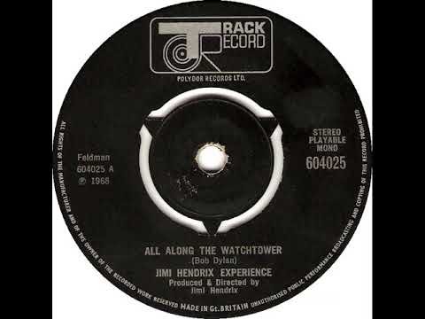 UK New Entry 1968 (220) Jimi Hendrix Experience - All Along The Watchtower