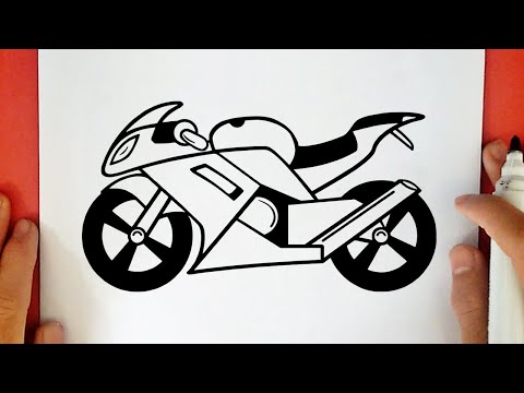 COMMENT DESSINER UNE MOTO