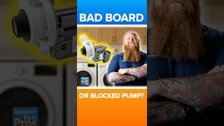 Washer Won't Start? Check the Drain Pump First!