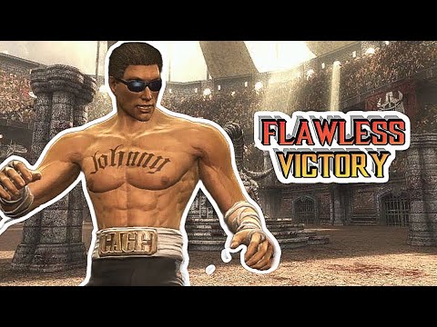 Mortal Kombat 9 - Challenge 300: Endgame - Flawless Victory with Johnny Cage