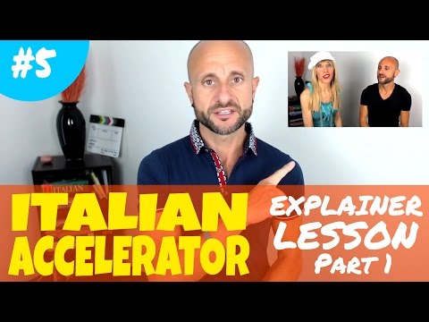 Italian Accelerator REVIEW - Episode 5 (Part 1) | Learn Conversational Italian With Subtitles