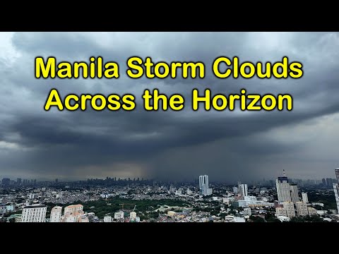 Time-lapse Storm Clouds on the Horizon