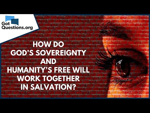 How do God’s sovereignty and humanity’s free will work together in salvation? | GotQuestions.org