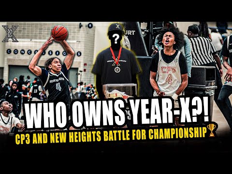 New Heights and CP3 2028 GO TO WAR for Year-X Championship!! 🍿🏆
