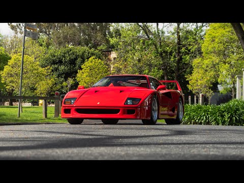 30-Seconds Of PURE FERRARI F40 RAW SOUNDS! (Straight Piped)
