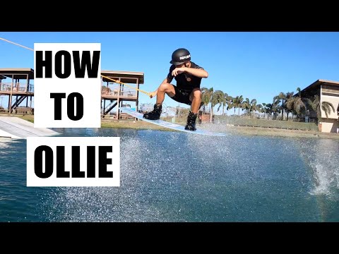 HOW TO DO AN OLLIE - WAKEBOARDING