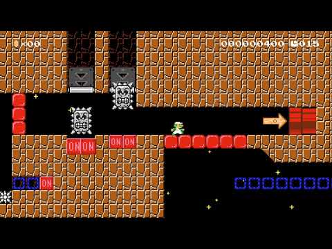 Super Speedrun: Gusty Garden by Anthony - Super Mario Maker 2 - No Commentary 1by 1bz