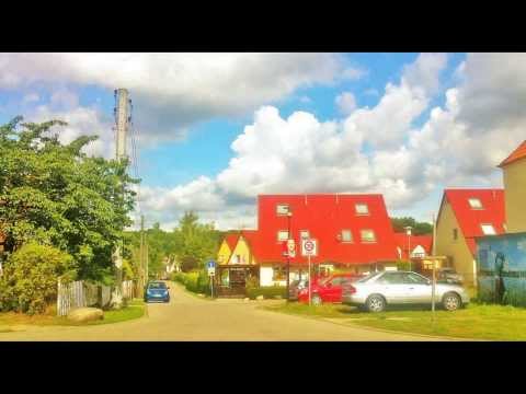 Spaziergang durch BERGMANNSGLÜCK zur Tankstelle an der Autobahn in Rüdersdorf