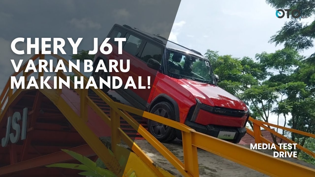 COBAIN CHERY J6T PAKAI OBSTACKLE JALUR OFFROAD, BEGINI SENSASINYA!
