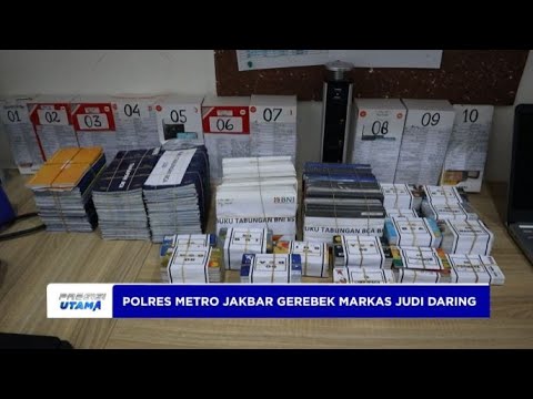 POLRES METRO JAKBAR GEREBEK MARKAS JUDI DARING