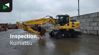 轮式挖掘机 Komatsu PW180 -7E0 | 图像 4 - Machineryline