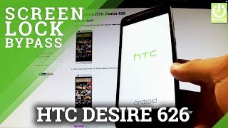 How to Hard Reset HTC Desire 626 - Remove Pattern and  Password Lock