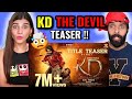 KD - The Devil | Title Teaser | Hindi Movie | Prem's |Dhruva Sarja | Reaction !!
