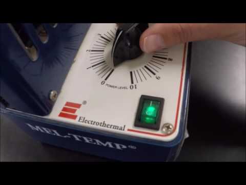 How to Take a Melting Point