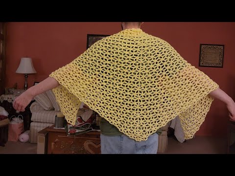 The Star Lace Shawl - Crochet Tutorial!