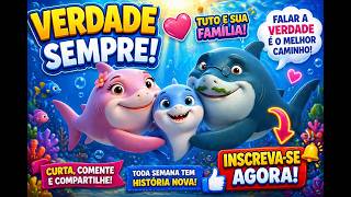 Música Infantil   FALAR ,SEMPRE A VERDADE O SEGREDO DE TUTO ✨ | Aprenda a Ouvir Papai e Mamãe