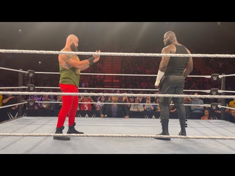 Braun Strowman vs Omos - WWE Live Event