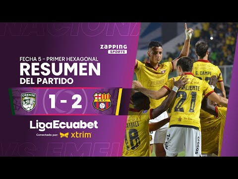 Orense SC 1 - 2 Barcelona SC / Fecha 5 - Primer Hexagonal  / Liga Ecuabet conectada por Xtrim