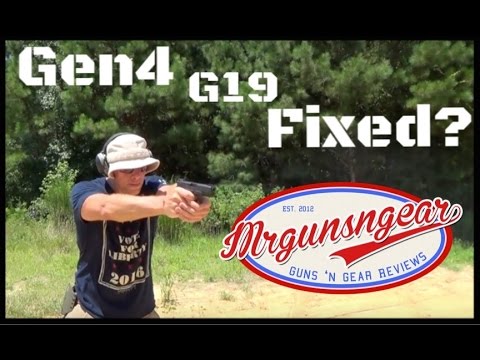 Gen4 Glock 19 9mm Pistol Review: Are The Problems Fixed? (HD)