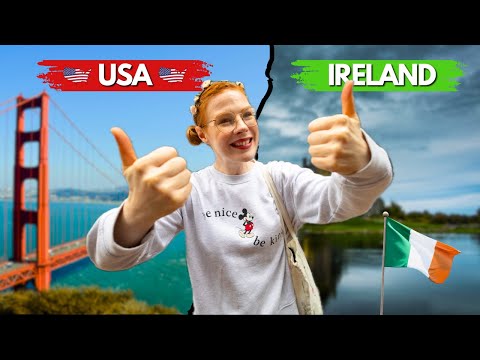 American FIRST IMPRESSIONS of Ireland 🇮🇪 | Moving from USA to IRELAND VLOG 🇺🇸
