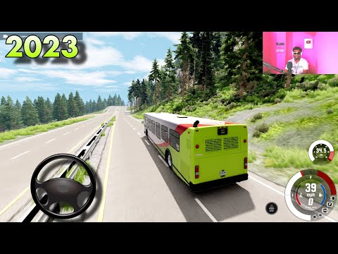 CNG BUS COACH SIMULATOR 3D 🧑‍✈️🚎 | NEW CNG OPERATED BUS GAMES | SAY TO HELLO GAMES 2023