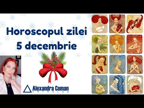 Horoscopul zilei de 5 Decembrie 2019