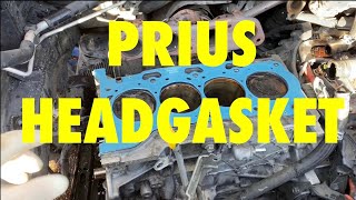 COMPLETE 2010-2015 3rd gen Prius Head Gasket replacement "how-to" step by step