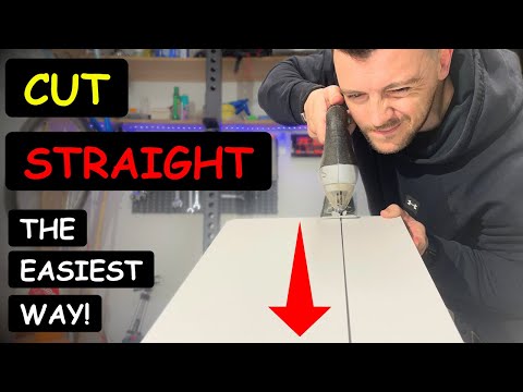 How To Make a Perfect Straight Cuts! - DIY Jigsaw Hacks