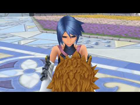 Kingdom Hearts Birth by Sleep Final Mix Theater Mode Scene 219- A Reluctant Farewell