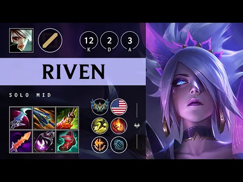 Riven Mid vs Zed - NA Challenger Patch 25.09