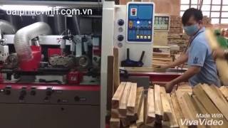 Máy bào 4 mặt cao tốc Woodmaster - Vhold