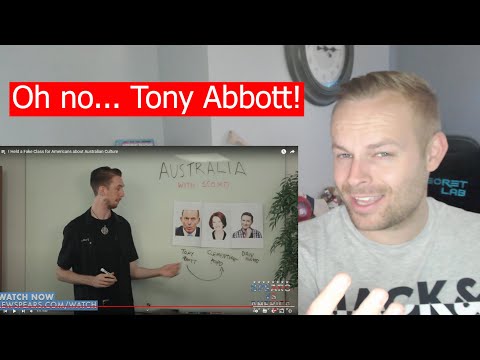 Rob Reacts to... I Held a Fake Class for Americans about Australian Culture