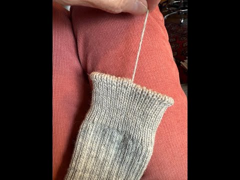 Juana's Cast On with Two "Out" Rows for Gorgeous Crew Sock Selvage