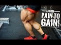 FROM PAIN TO GAIN | COMPLETE QUAD AND CALF WORKOUT! Cant Walk...