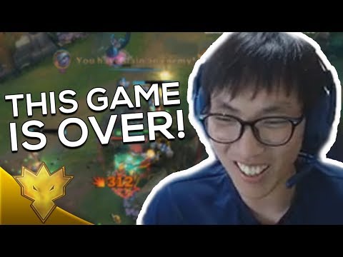 Doublelift - "THIS GAME'S ALREADY OVER!" ft. Biofrost - League of Legends Funny Stream Moments