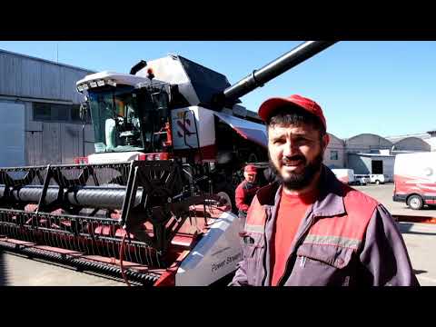 Предпродажная подготовка комбайна TORUM 750