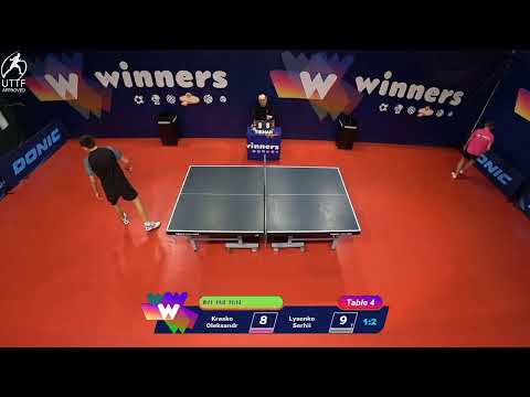 WINners League 04.01.2022 Krasko O. - Lysenko S. 16:15