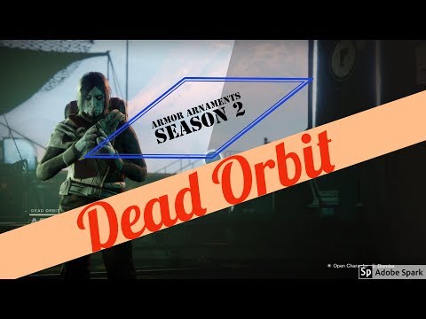 Destiny 2 - Dead Orbit Season 2 Armor Ornament (Curse of Osiris DLC)