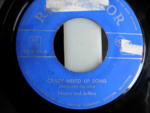 Homer and Jethro - Crazy Mixed Up Song