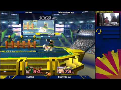 SDR197 Winners Quarters: CutMet (Falcon) vs Bootylicious (Ness)