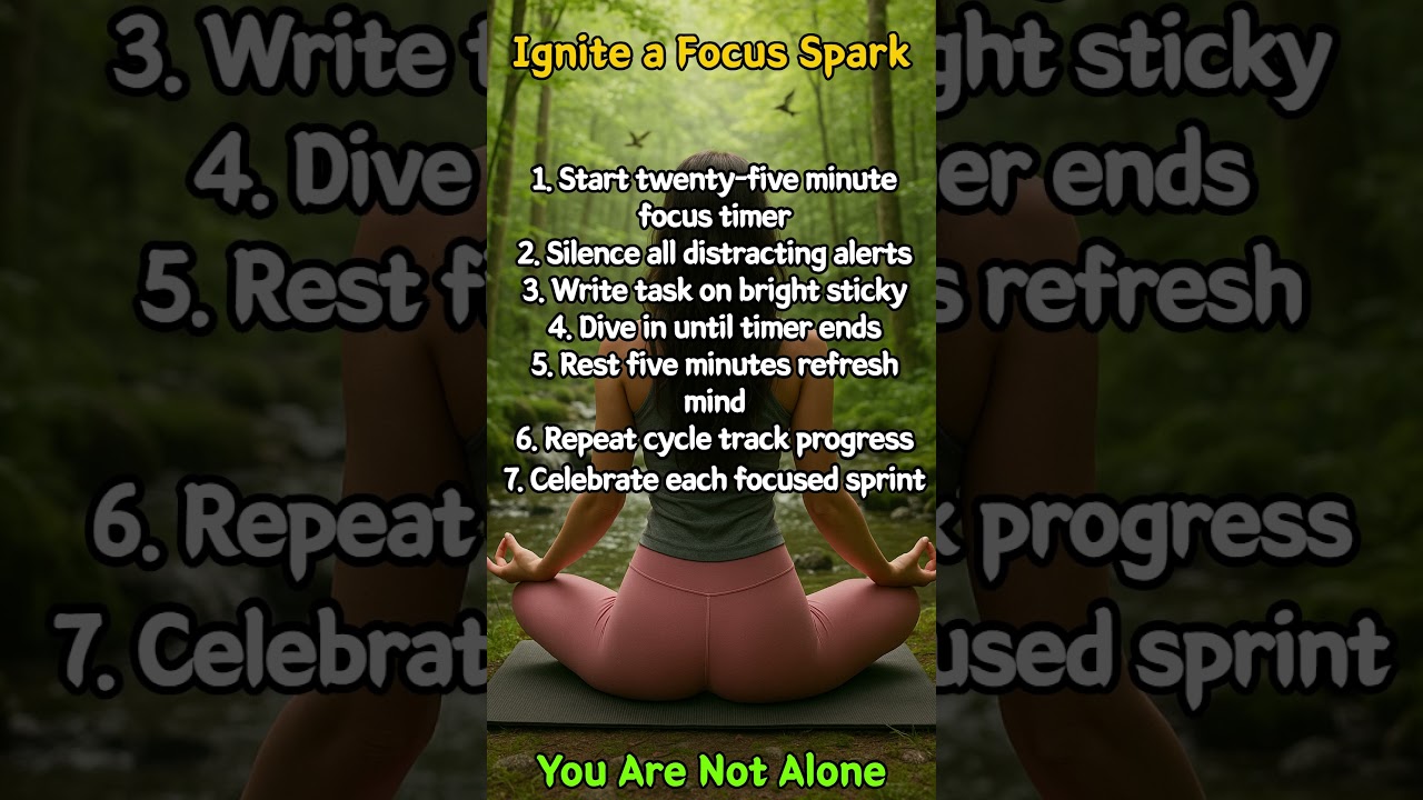 Ignite a Focus Spark  #healing #motivation #good #quotes