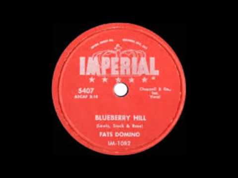 Fats Domino  -  Blueberry Hill  -  (2 studio versions, Hollywood 1956)