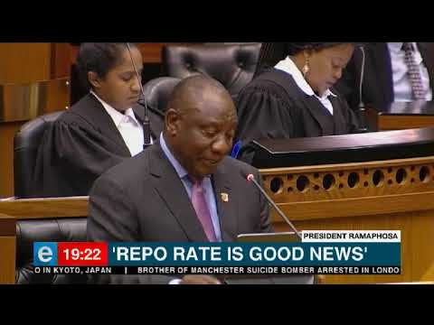 Ramaphosa comments on repo rate change