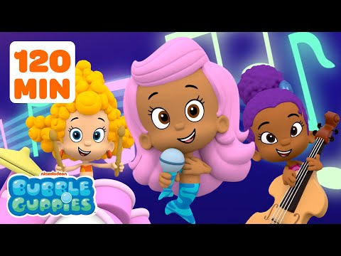 Bubble Guppies’ Best Songs Ever! 🎵🎉 | 2 HOURS of Music Videos | Nick Jr.