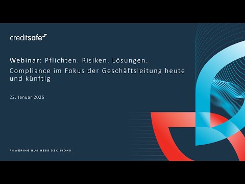 Compliance für Geschäftsführer: Pflichten, Risiken & digitale Lösungen | Webinar-Aufzeichnung
