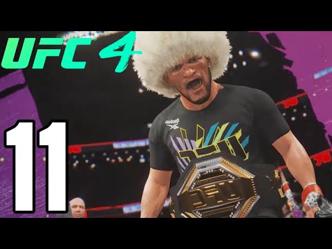UFC 4 Career Mode Walkthrough Part 11 - KHABIB NURMAGOMEDOV