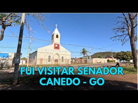 Fui visitar a cidade de sebador canedo no goiais