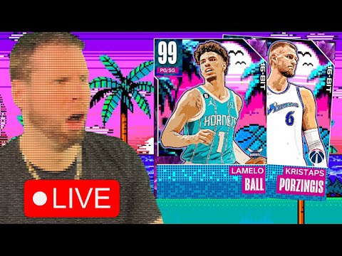 Opening 16-bit packs for LaMelo Ball Live Stream